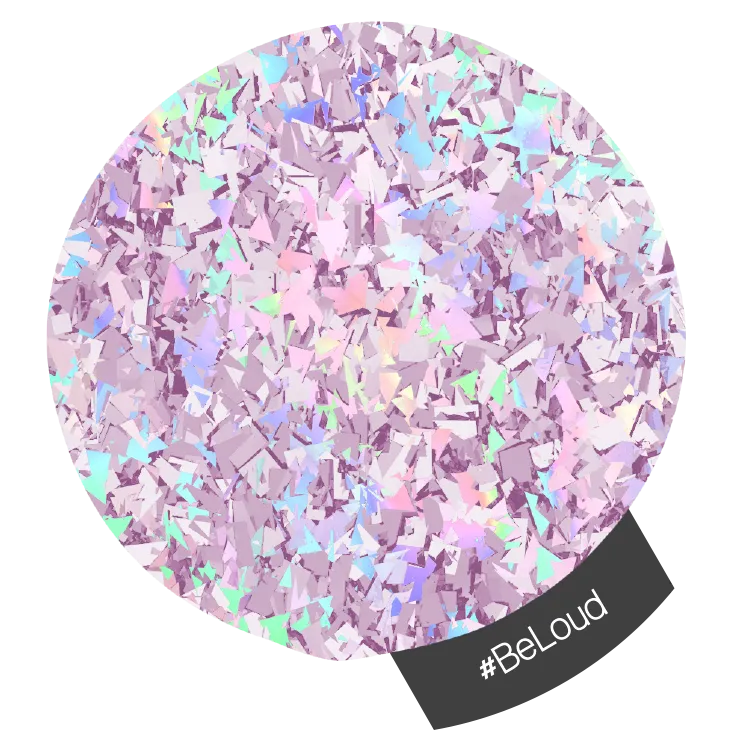 Halo Multi Flake Nail Art Glitters