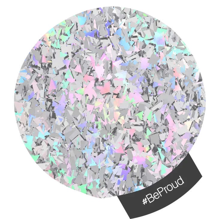 Halo Multi Flake Nail Art Glitters