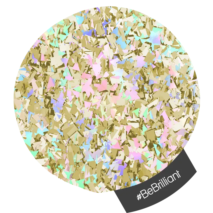 Halo Multi Flake Nail Art Glitters