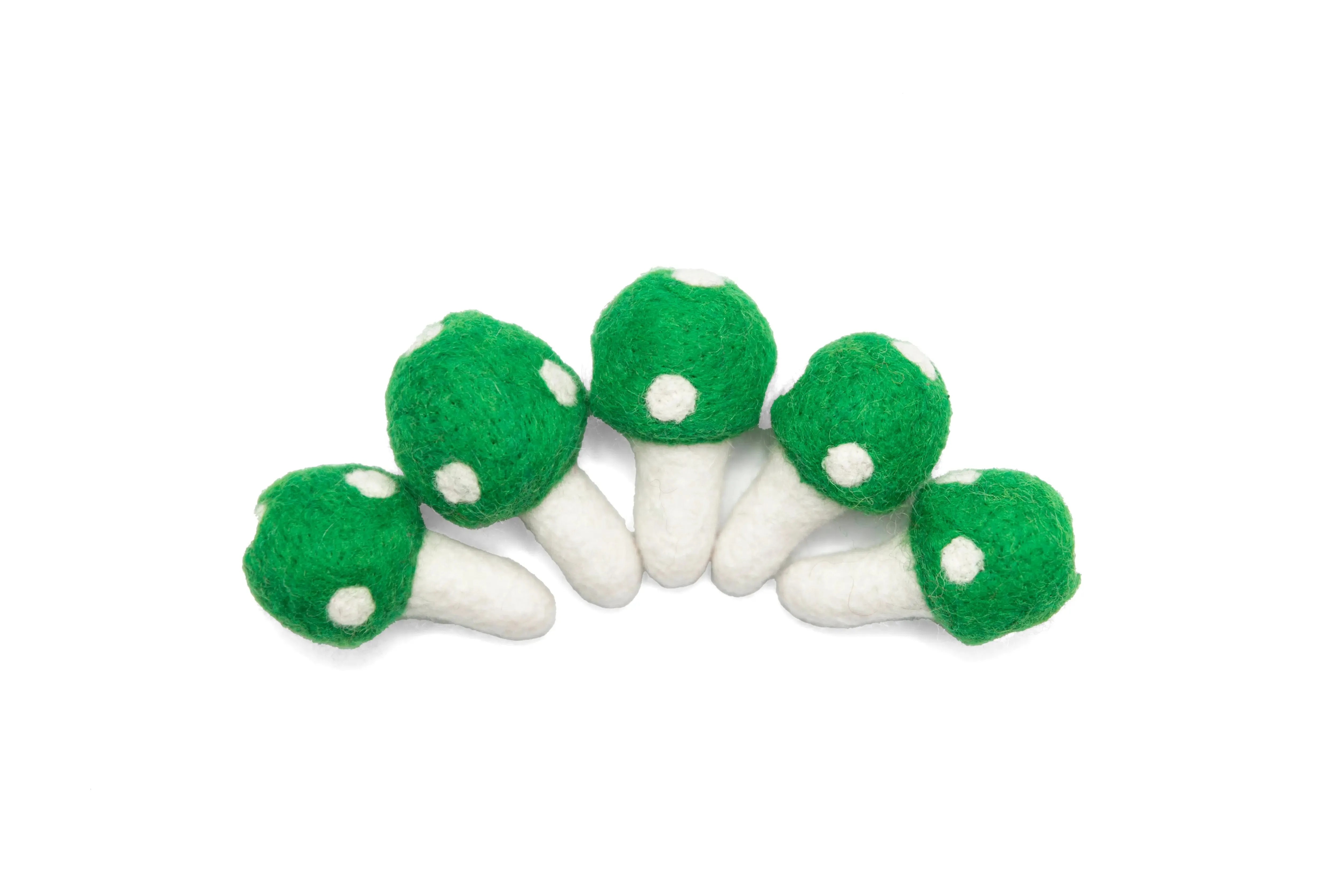 Handcrafted Felt Mushrooms – Playful, Colorful, and Unique Decor