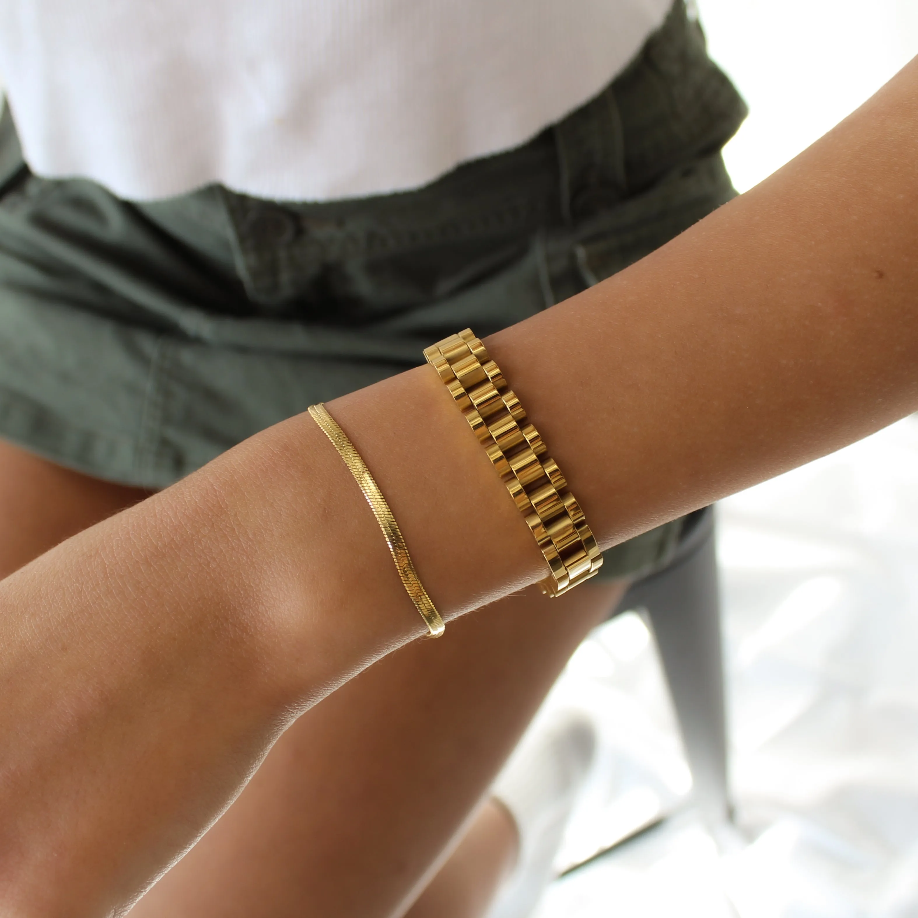 HERRINGBONE BRACELET