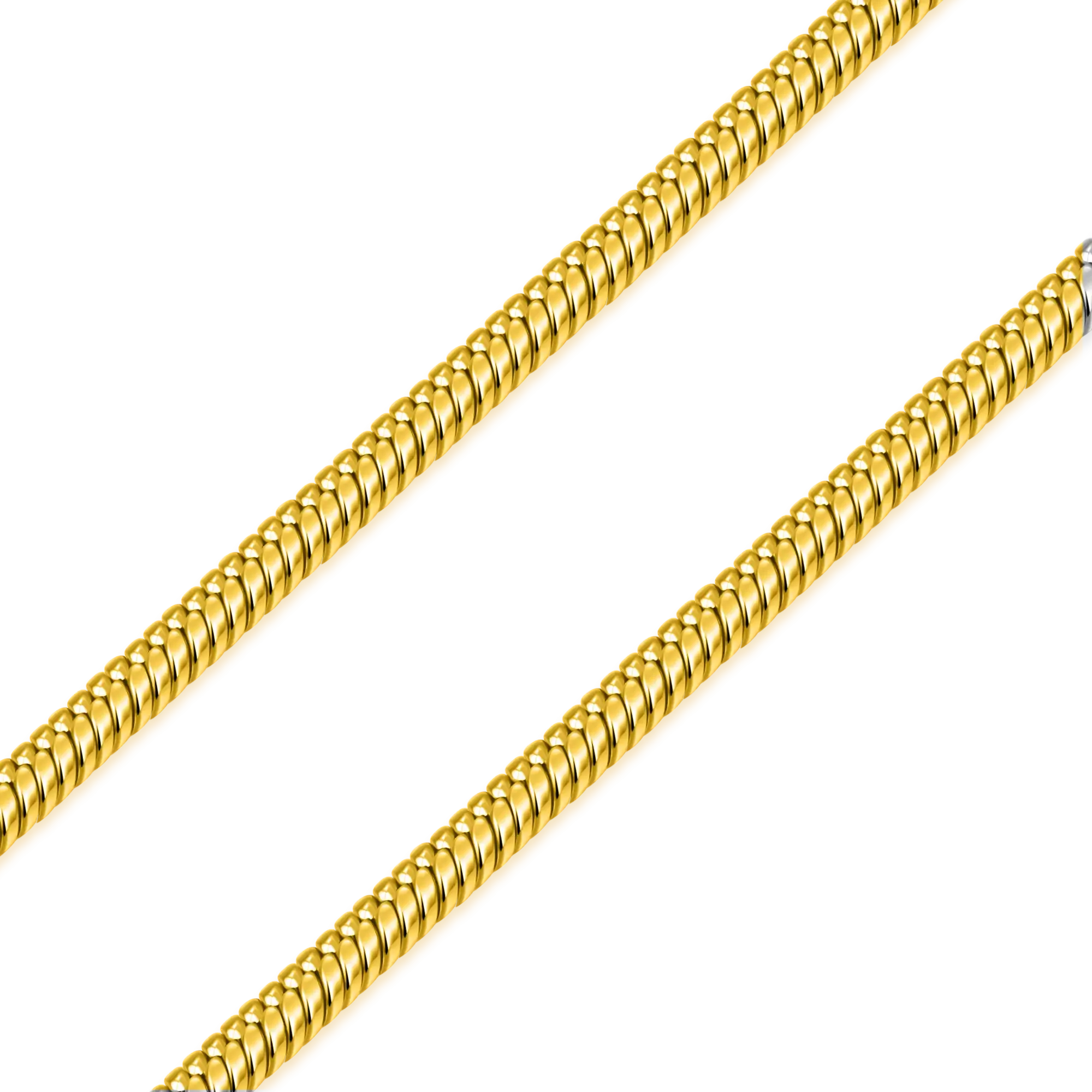 Herringbone Chain & Snake Chain Set - Yellow Gold