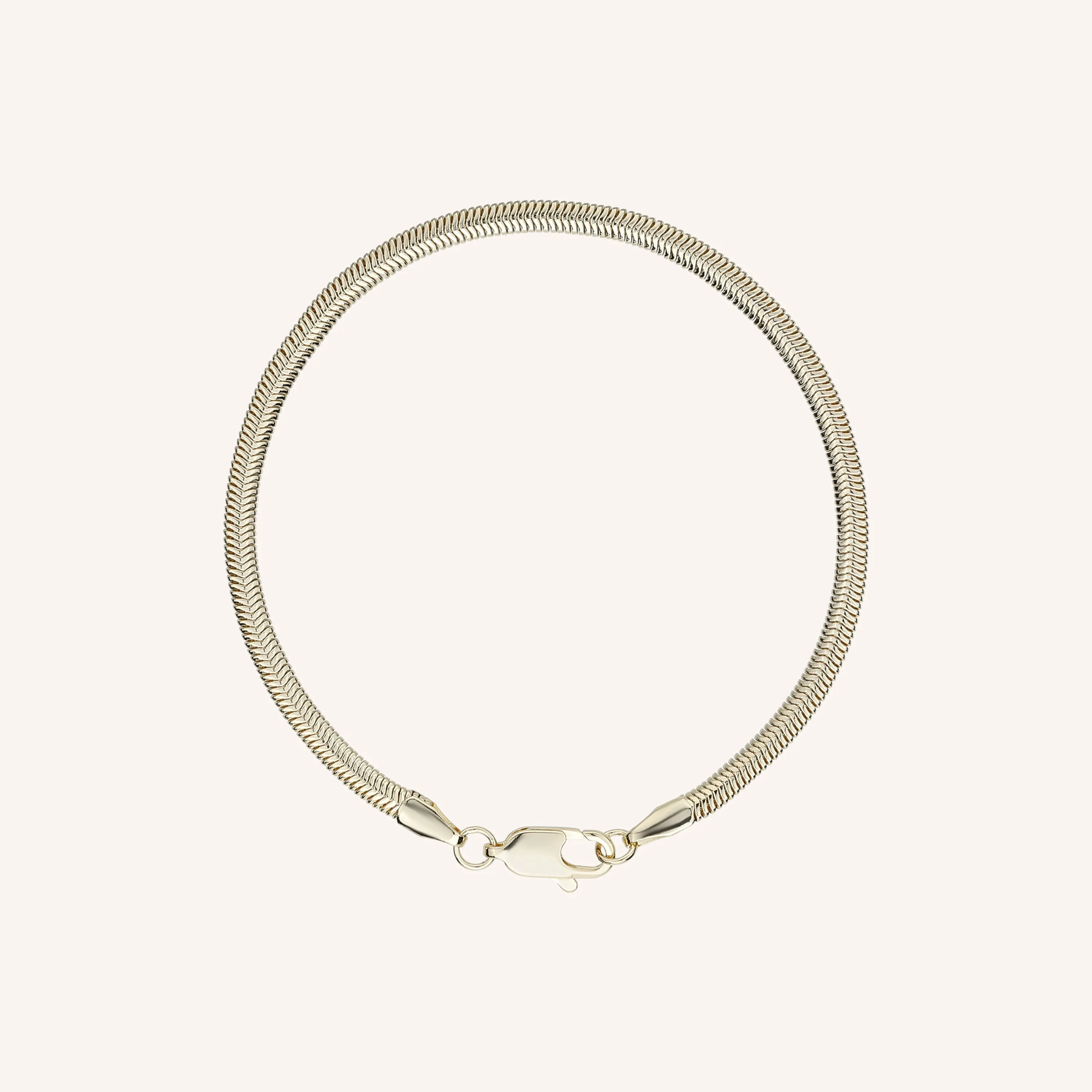Herringbone Chain Bracelet