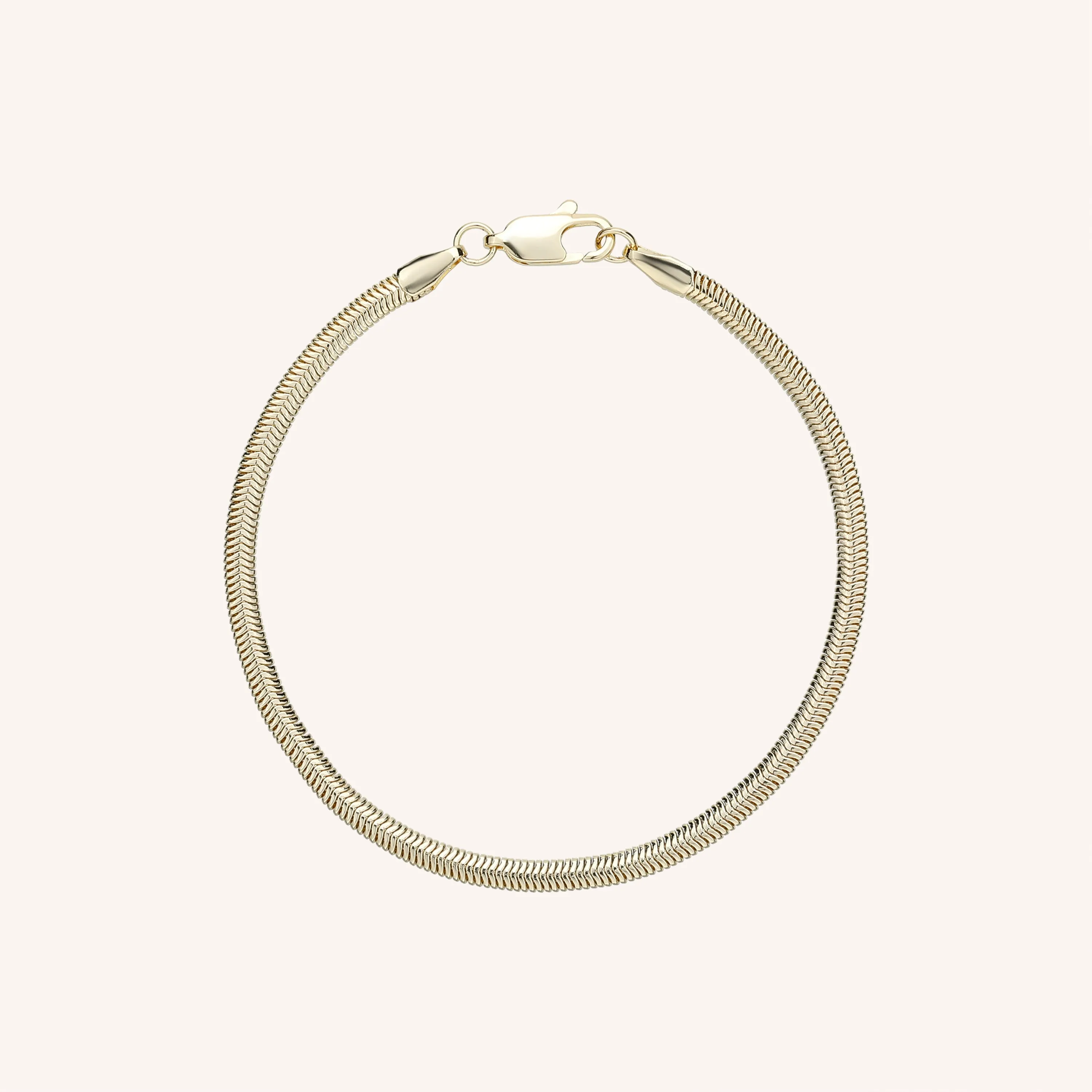 Herringbone Chain Bracelet