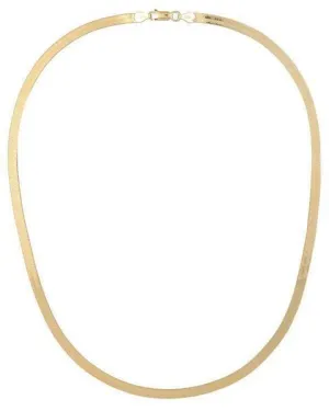 Herringbone Necklace 14K