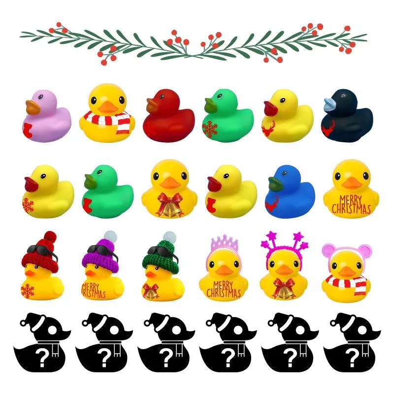 Holiday Rubber Duck Advent Calendar – A Quirky Countdown To Christmas