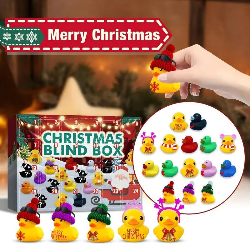 Holiday Rubber Duck Advent Calendar – A Quirky Countdown To Christmas