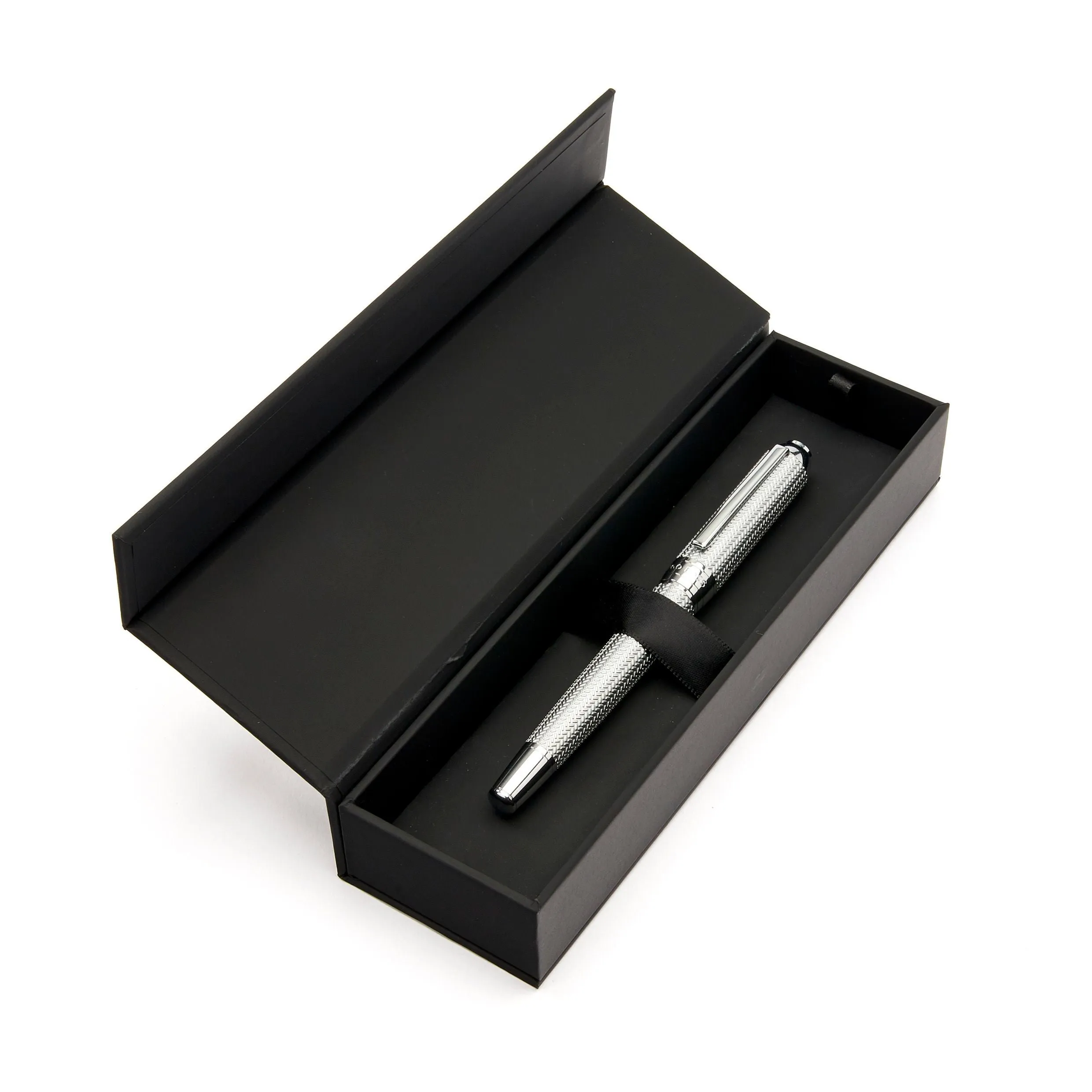 HUGO BOSS HSI4652C - Fountain pen Elemental Silver