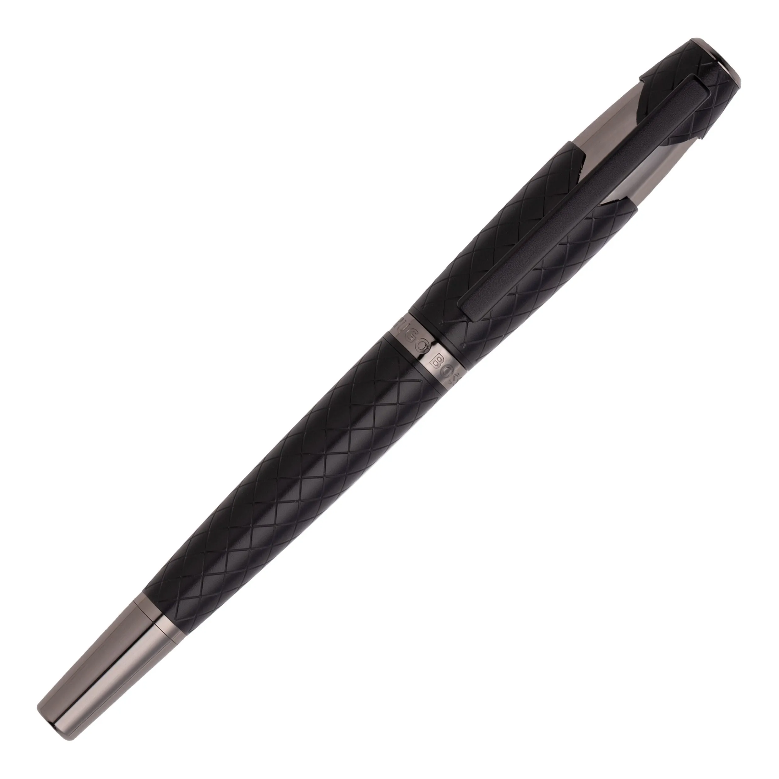 HUGO BOSS HSS2525A-Rollerball pen Chevron Black