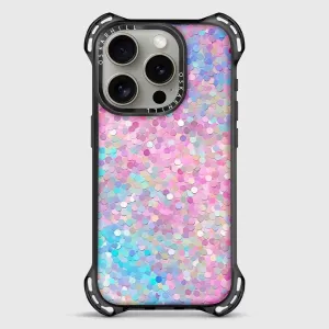 iPhone 13 Pro Case Bounce — Pastel Multicolor Glitter