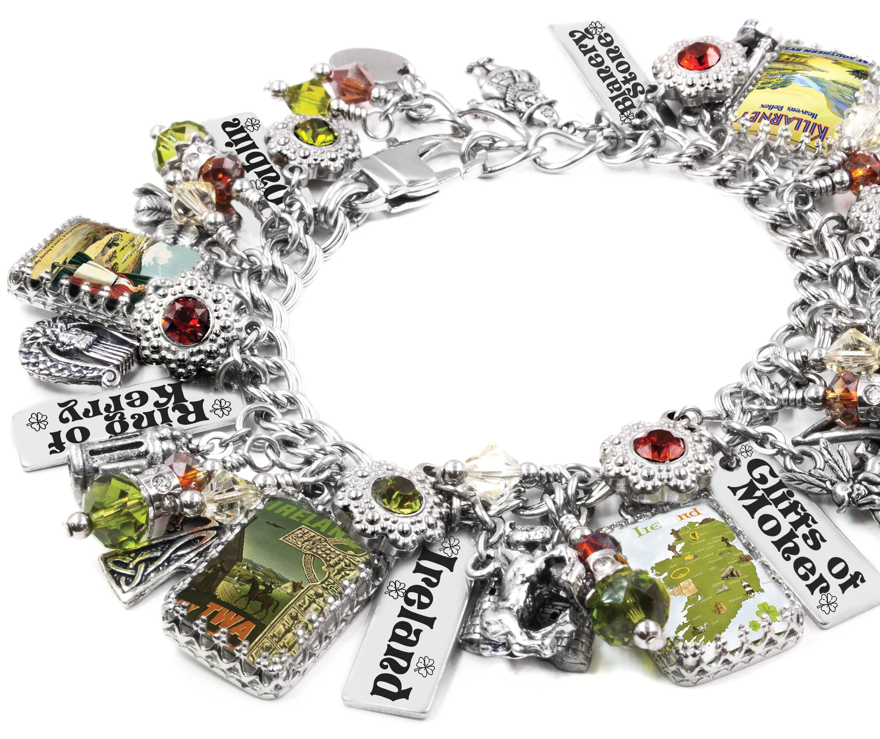 Ireland Charm Bracelet