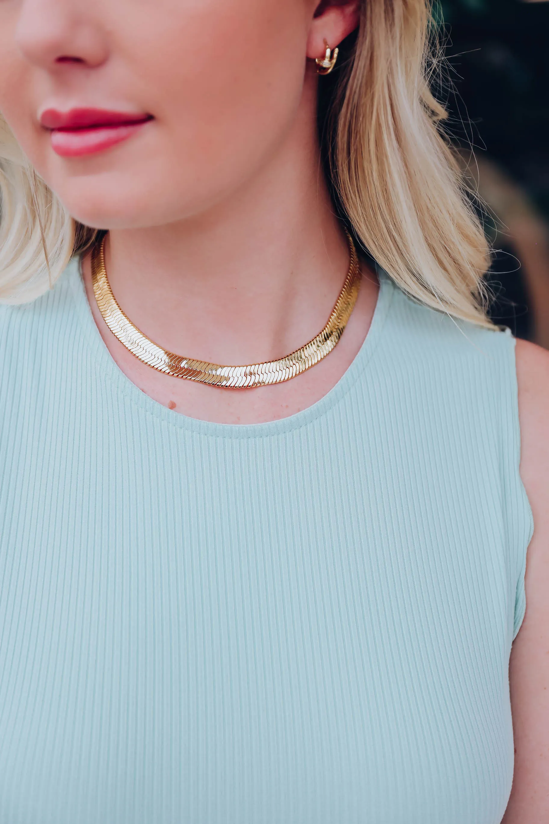 Jack Herringbone Chain Necklace