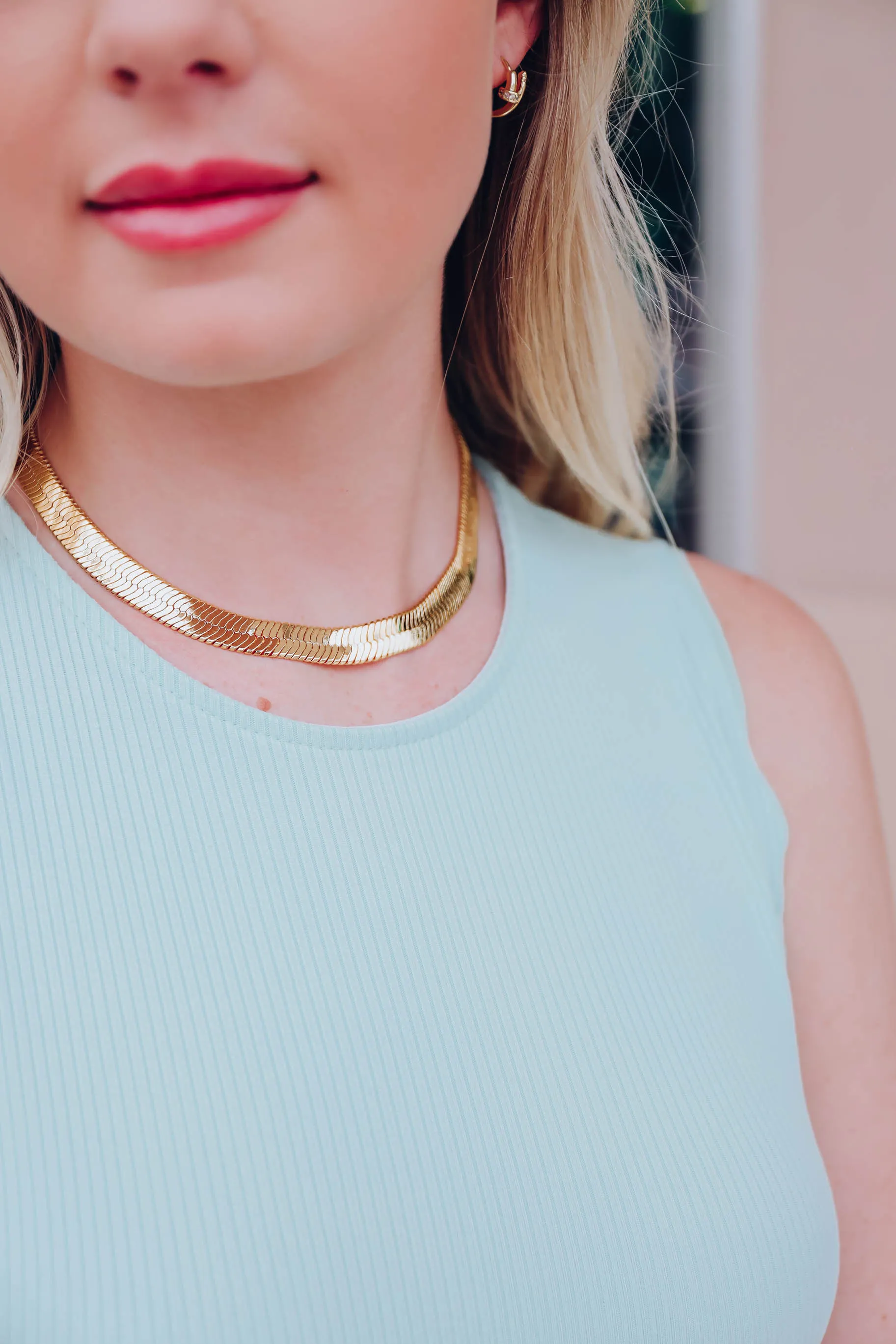 Jack Herringbone Chain Necklace
