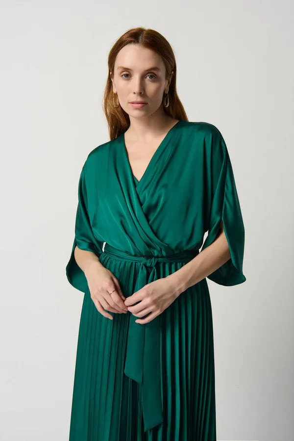 Joseph Ribkoff Pleated Fit Flare Dress 234265
