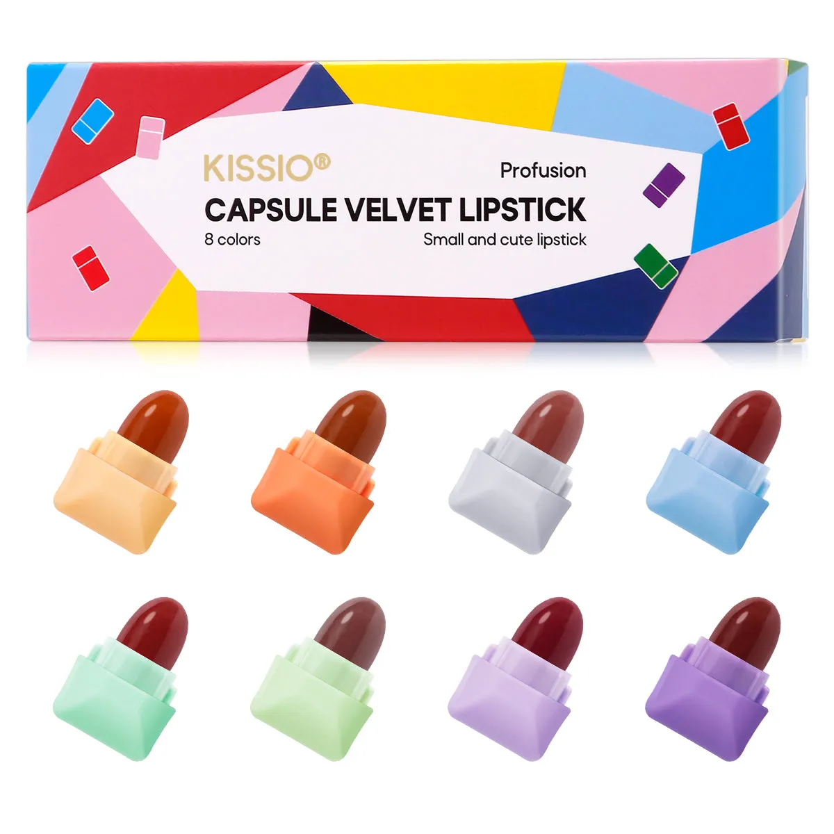 KISSIO Mini Lipstick Set(8 PCS)