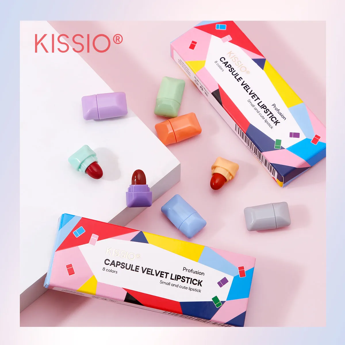 KISSIO Mini Lipstick Set(8 PCS)