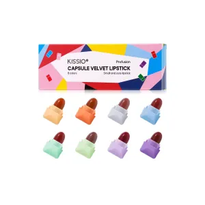KISSIO Mini Lipstick Set(8 PCS)