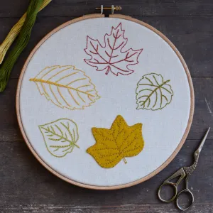 Leaf Embroidery Pattern - North America Collection