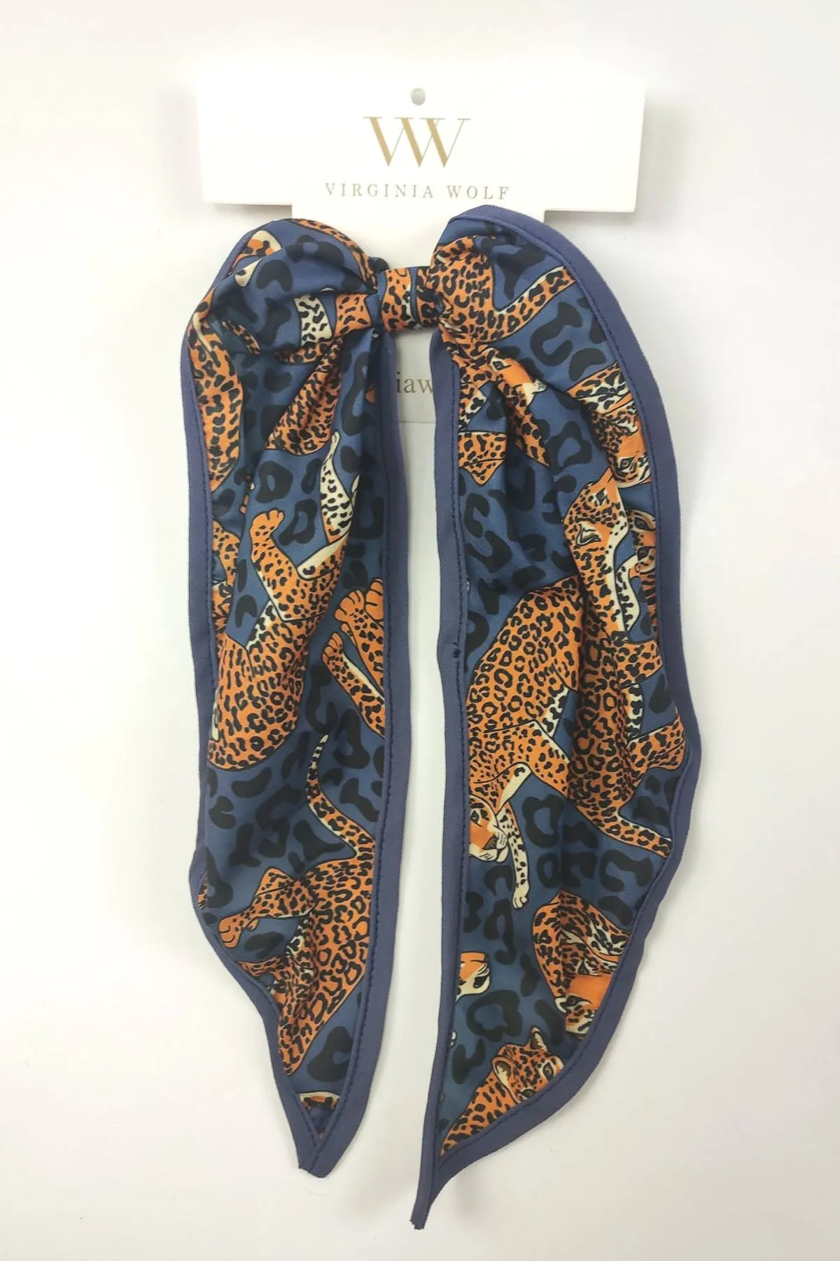Leopard Scrunchie Scarf