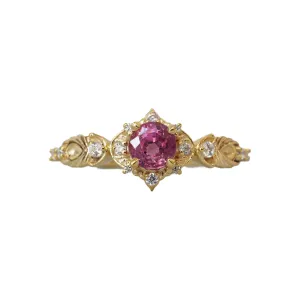 Limited Edition: Spellbound Pink Sapphire Diamond Ring in 14K and 18K Gold