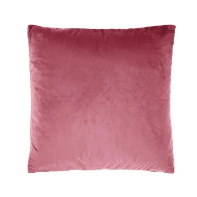 Linen House Belmore Cayenne 60 x 60cm Velvet Cushion