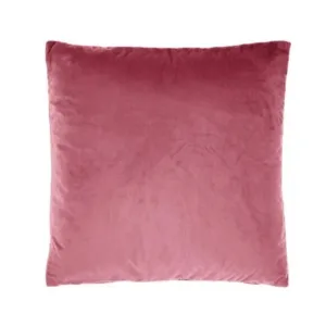 Linen House Belmore Cayenne 60 x 60cm Velvet Cushion