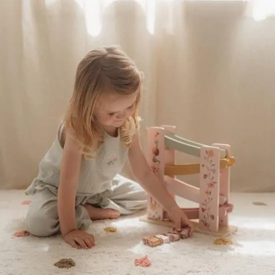 Little Dutch Wooden Toy Ramp Racer - Fairy Garden