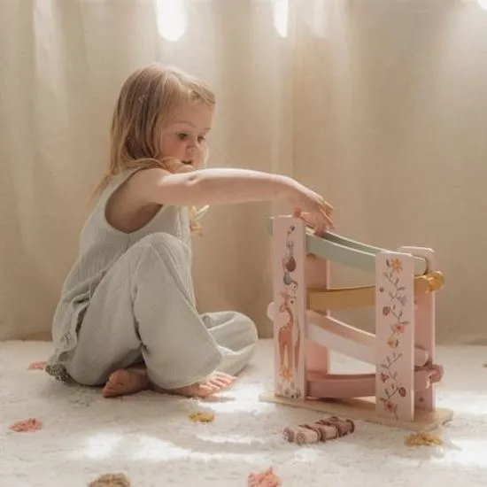 Little Dutch Wooden Toy Ramp Racer - Fairy Garden
