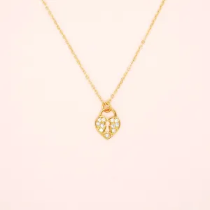 Lovers Lock Pendant Necklace