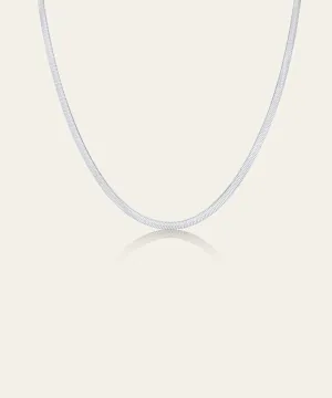 Luna Silver Snake Chain
