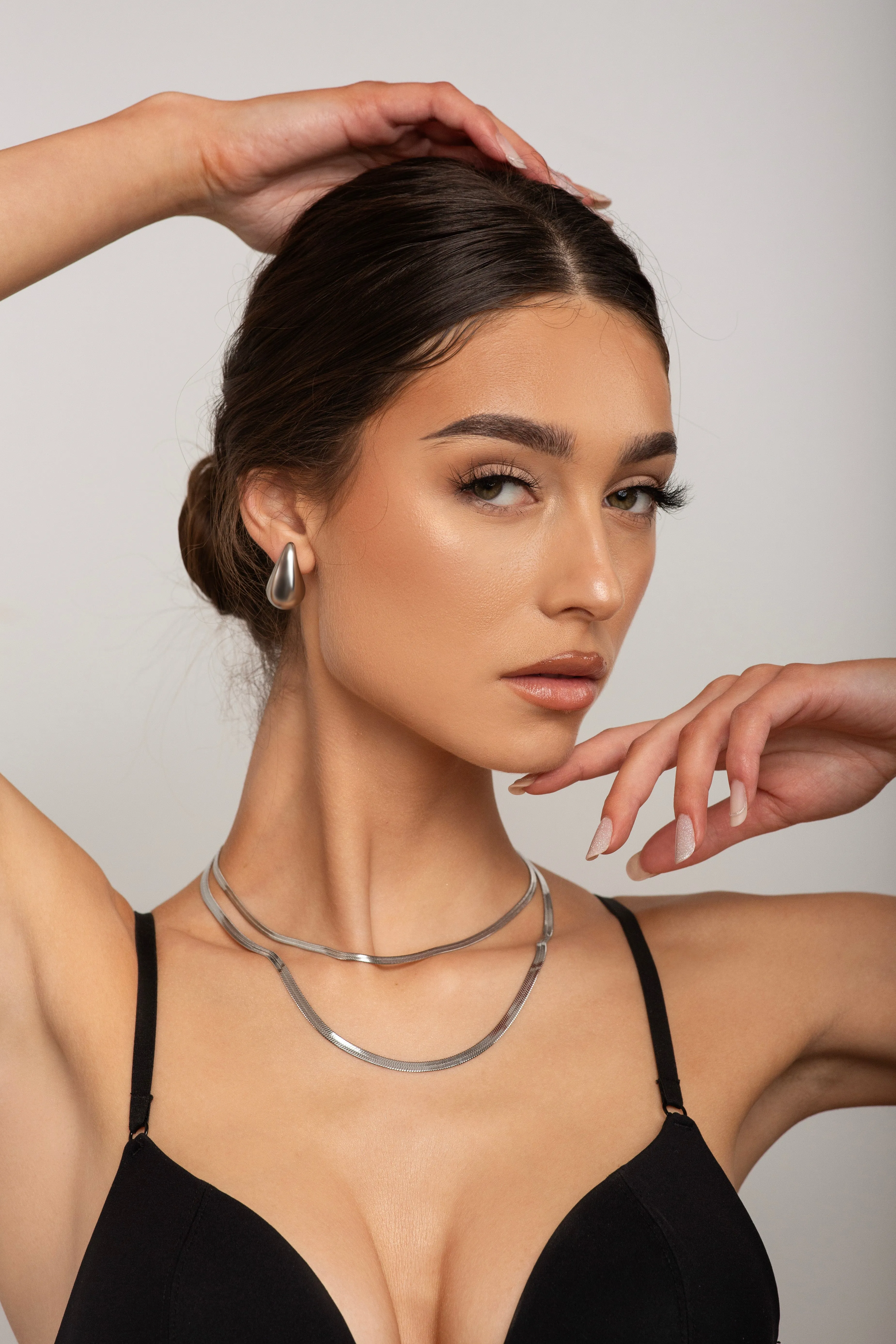 Luna Silver Snake Chain