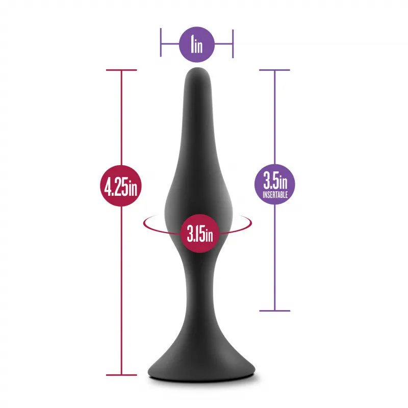 Luxe - Beginner Plug Medium - Black
