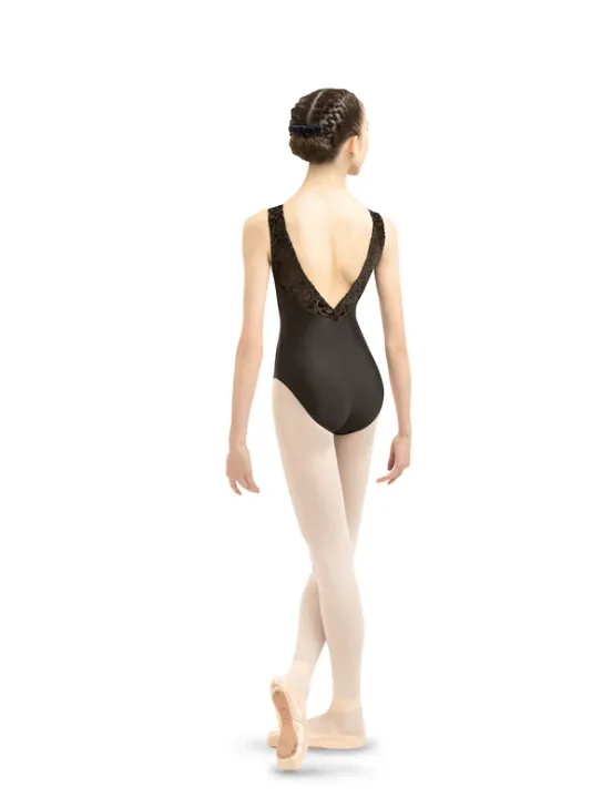 Luxe Jet Black Leotard