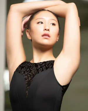 Luxe Jet Black Leotard