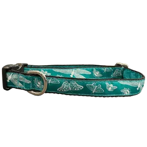 Mackenzie Collar Butterflies on Teal
