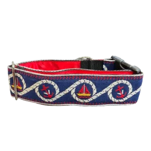 Mackenzie Collar Nautical Ropes Blue