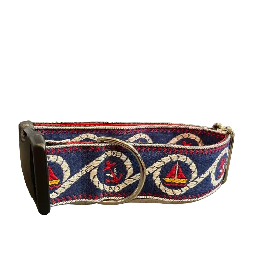 Mackenzie Collar Nautical Ropes Blue