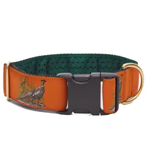 Mackenzie Orange Game Bird Buckle