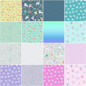 Makower | Fairy Dust | Fat Quarter Pack (16)