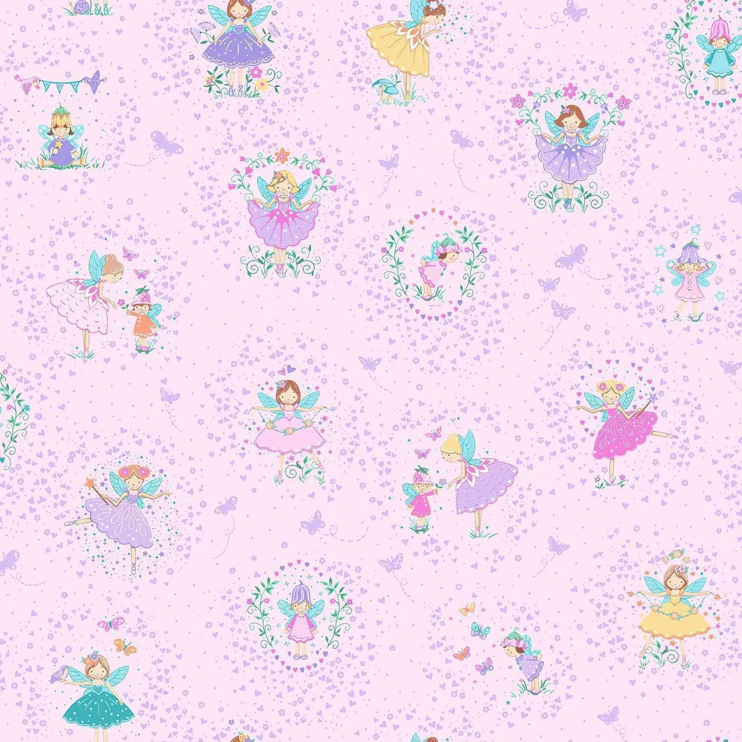 Makower | Fairy Dust | Fat Quarter Pack (16)