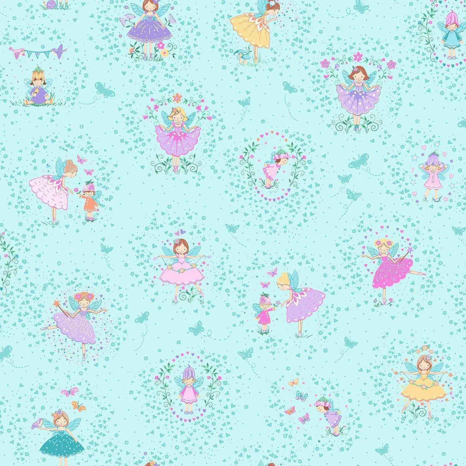 Makower | Fairy Dust | Fat Quarter Pack (16)
