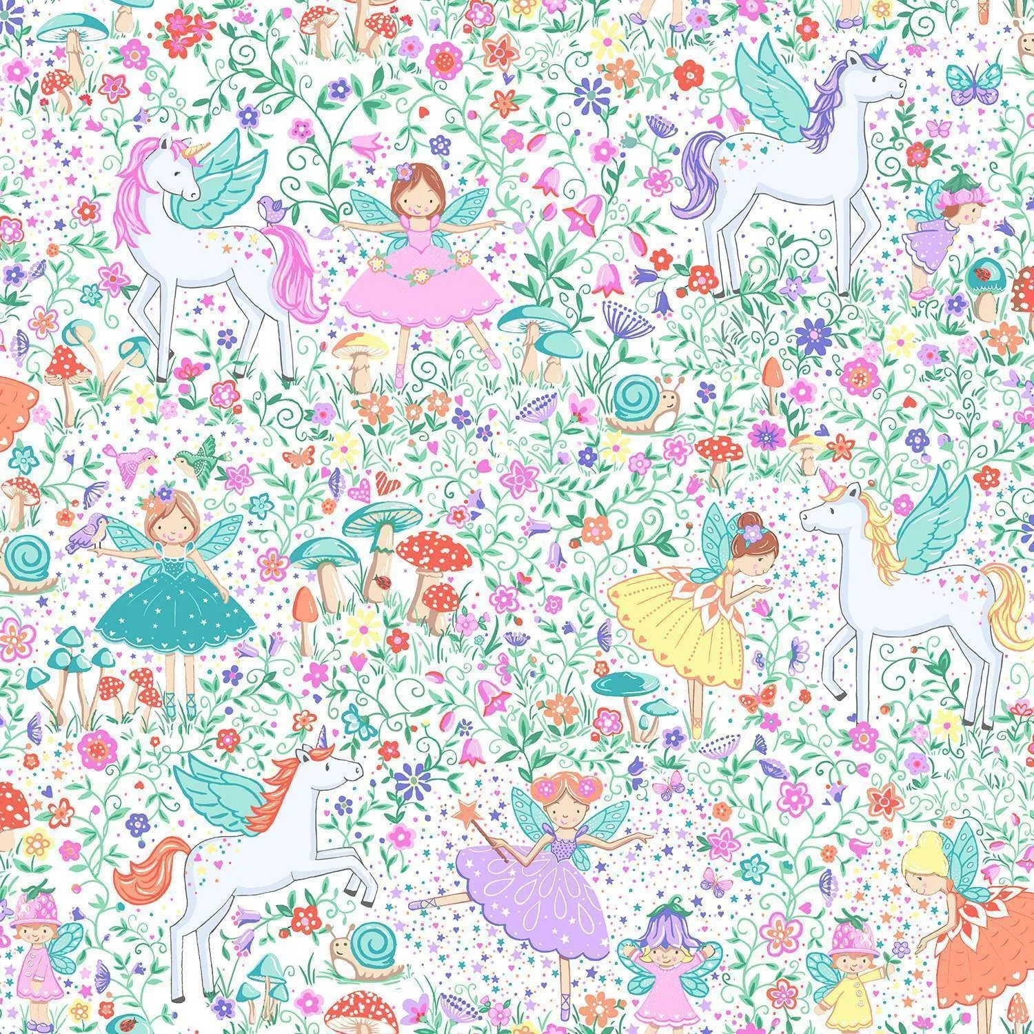Makower | Fairy Dust | Fat Quarter Pack (16)