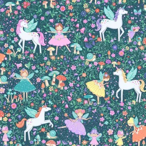 Makower Fairy Dust | Magic Garden | Teal