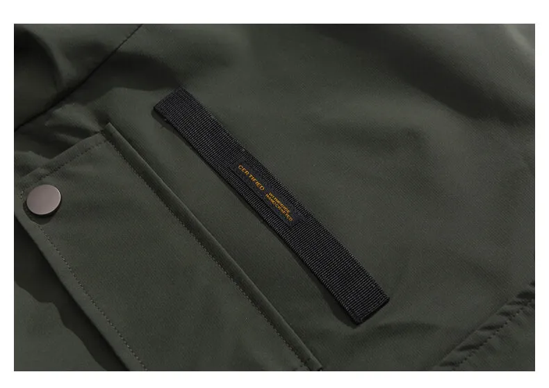 Men's Bomber Jacket MA1 Plus Velvet