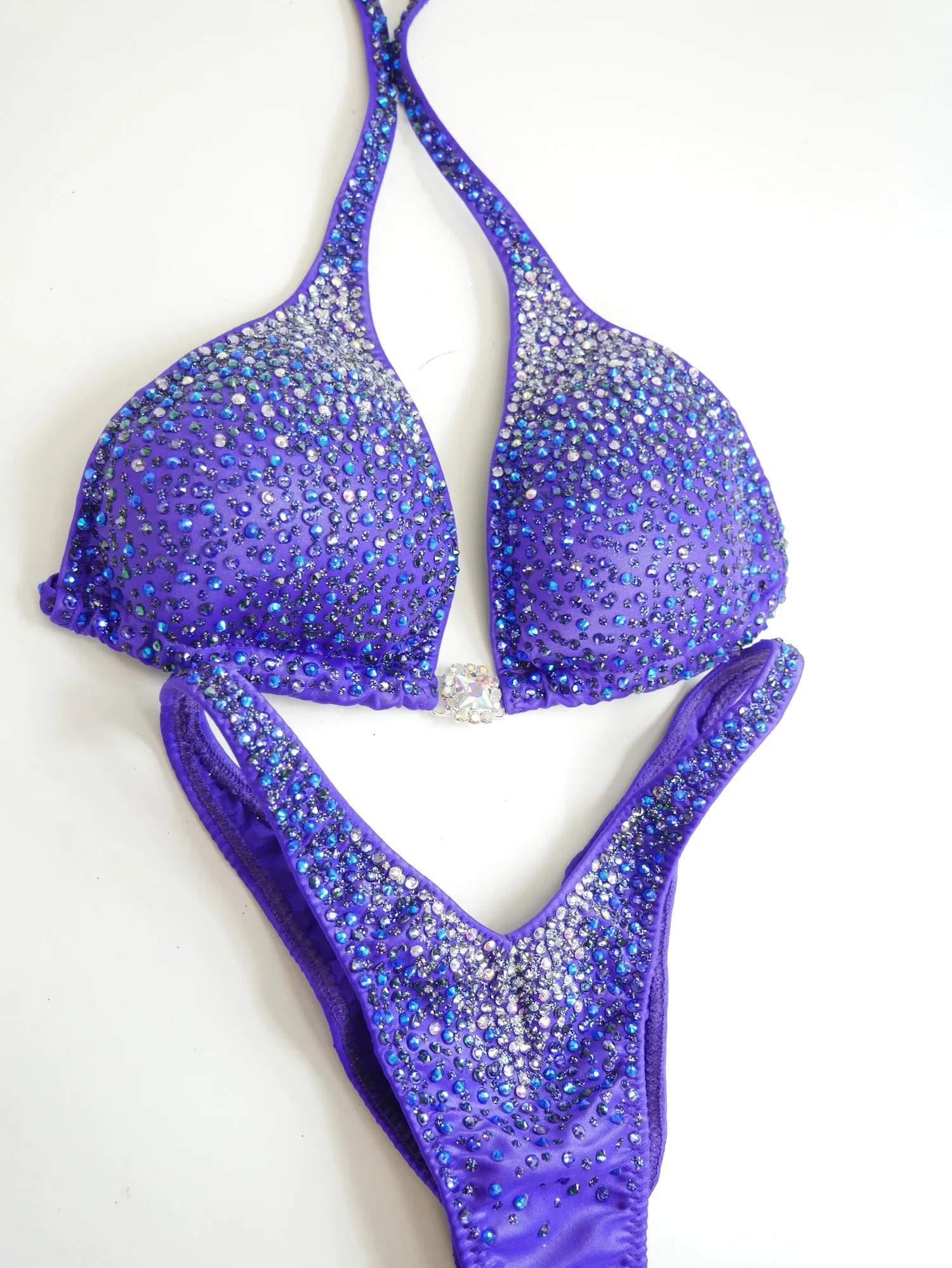 Metallic Purple Wellness Suit