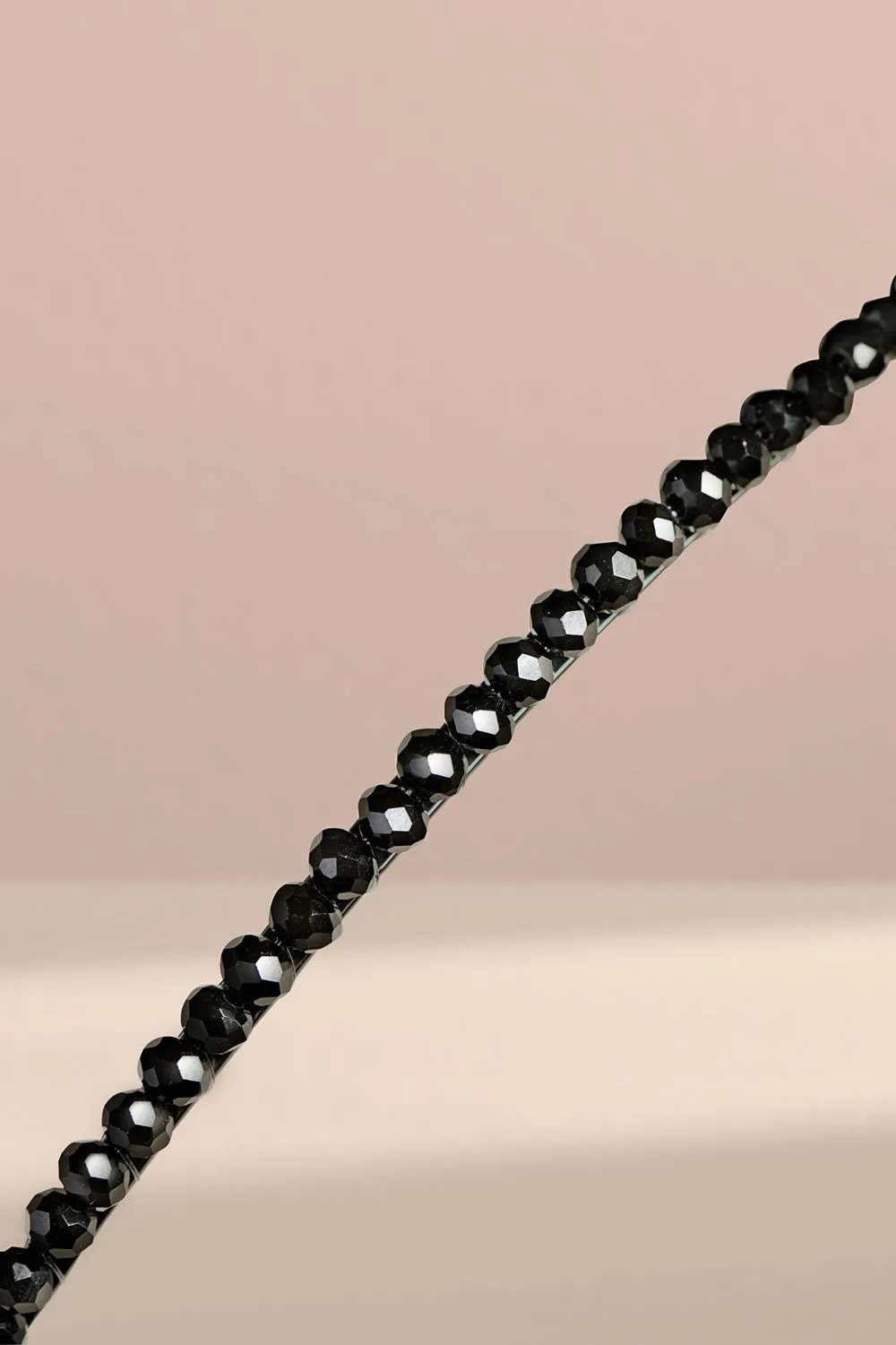 Midnight Star Crystal Chaplet Headband