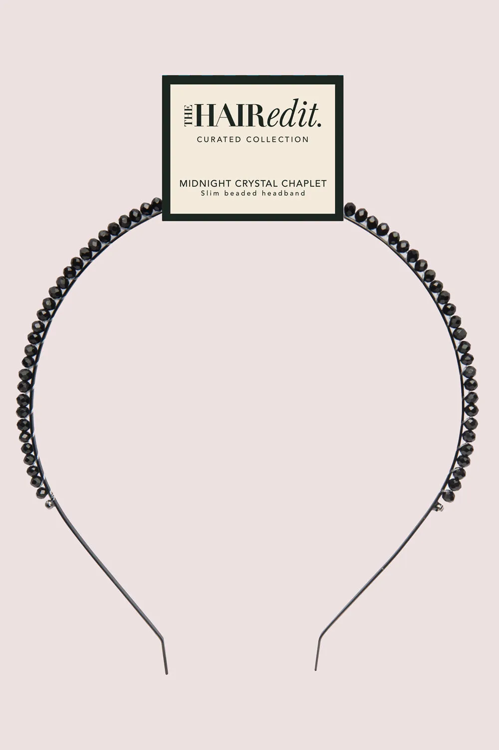 Midnight Star Crystal Chaplet Headband