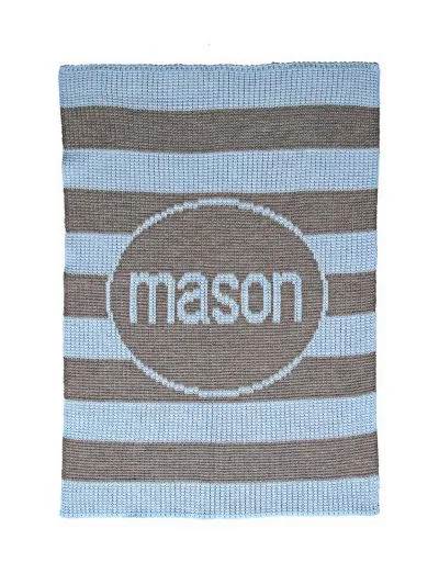 MODERN STRIPE STROLLER BLANKET