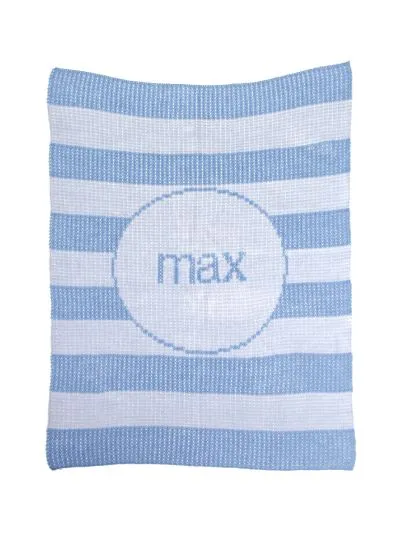 MODERN STRIPE STROLLER BLANKET