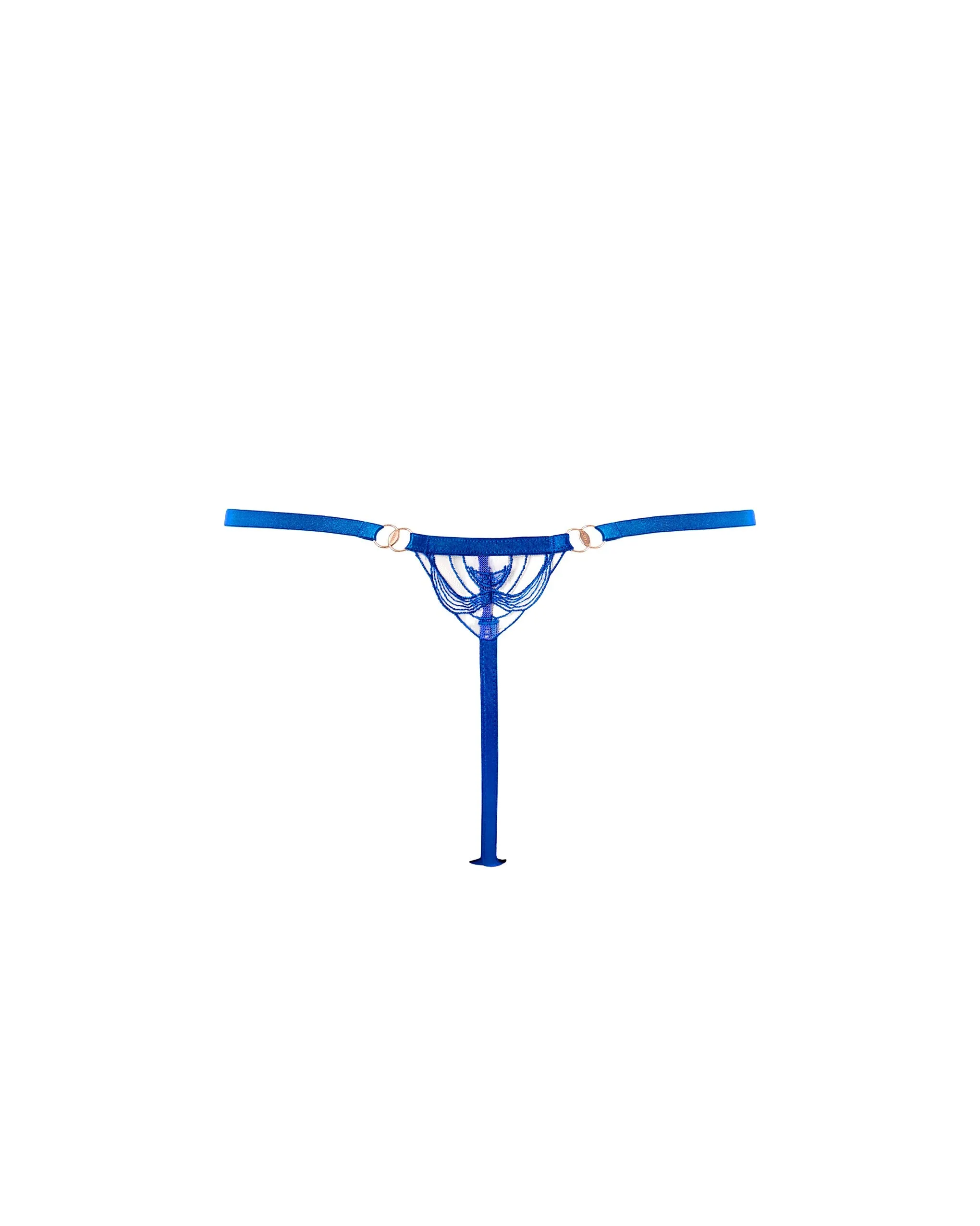 Monique Thong Egyptian Blue/Sheer